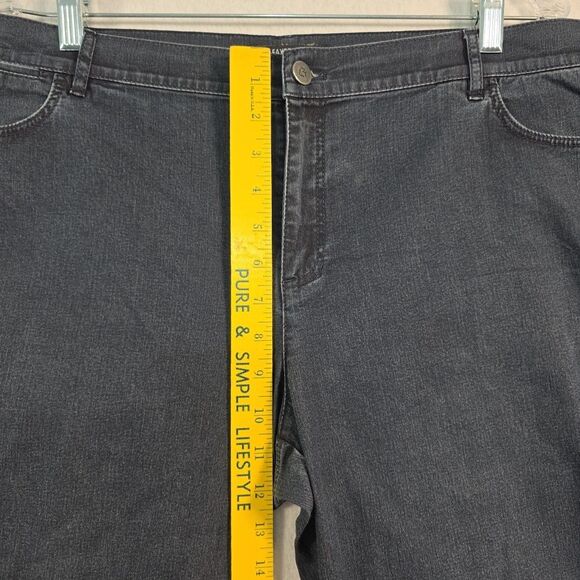 Lafayette 148 Mercer Jeans Women's Size 16 Mid Rise Skinny Leg Blue Denim - Picture 7 of 10